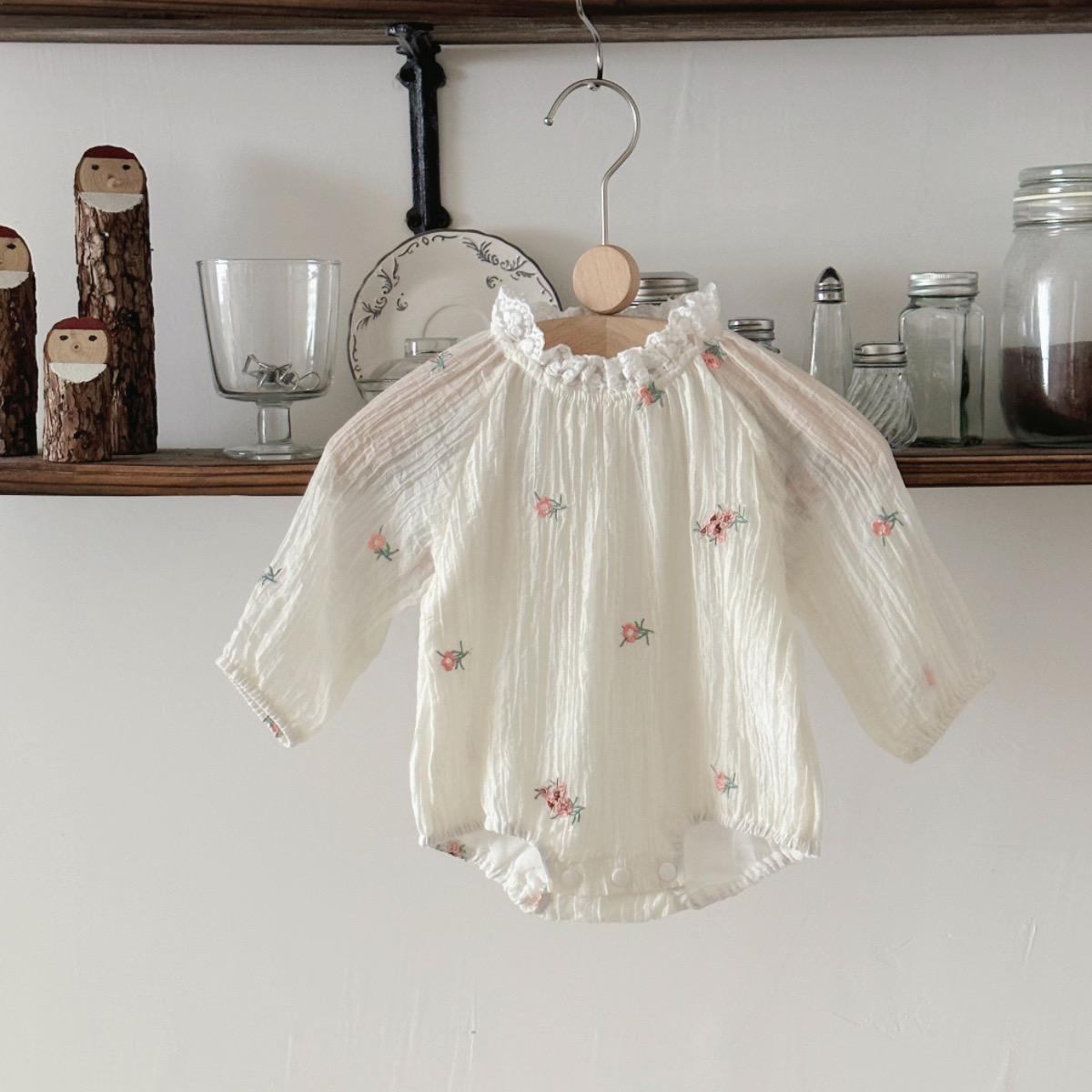 Newborn Baby Girl Romper Floral - 여름 신생아 0-18M 소녀 유아 의류