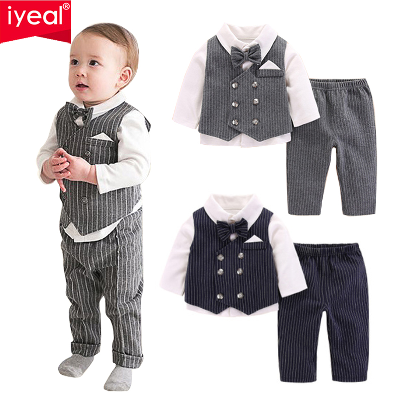 Baby Boy Suit Set Baptism - IYEAL-아기 소년 세례 정장 세트, 신생아