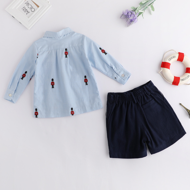 Baby Boy Suit Set Baptism - 남아 스페인풍 의상 아기옷 유아 상하복