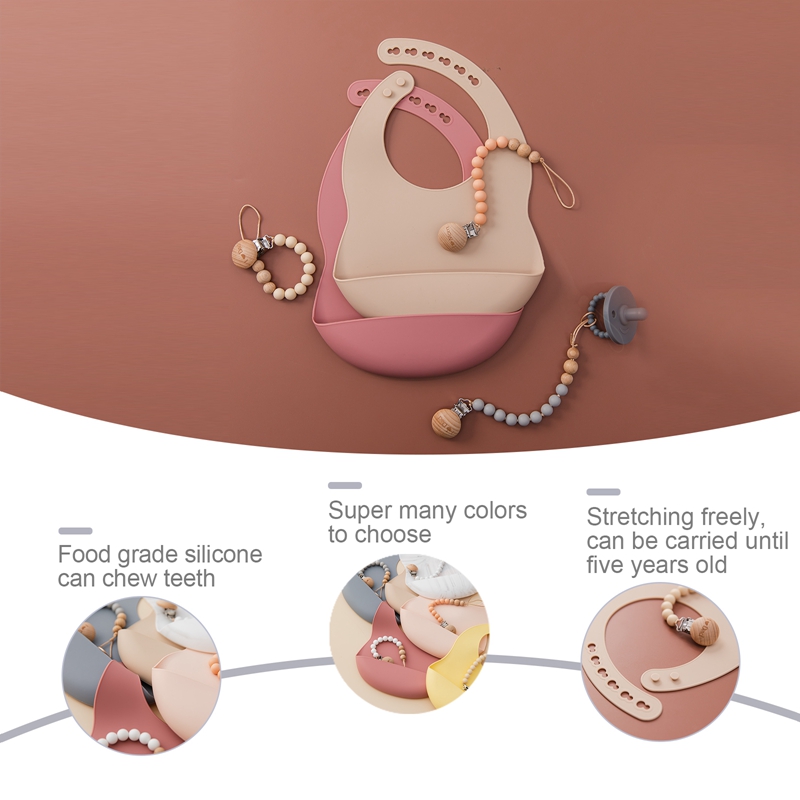 0-3 세 아기 턱받이 BPA 무료 실리콘 턱받이 수유 - Waterproof Baby Bibs Silicone 리뷰 및 가격