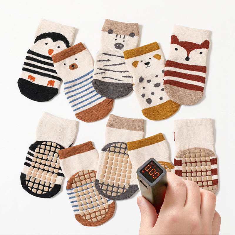 패션 아기 바닥 양말 귀여운 동물 디자인 미끄럼 방지  - Unisex Baby Socks Non Slip 리뷰 및 가격