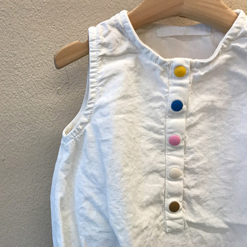 리넨 코튼 롬퍼, 여름 민소매 유아 점프수트, 유아 소 - Baby Summer Linen Sleeveless Jumpsuit 리뷰 및 가격