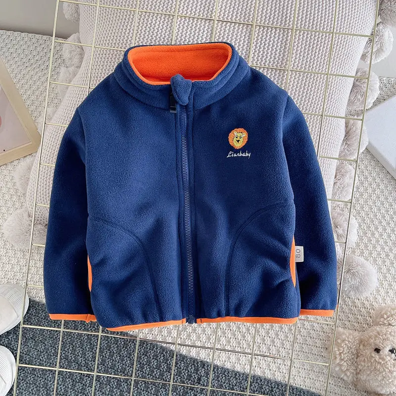 아동용 따뜻한 후드 베이비 코트, 폴라플리스 가디건 재 - Toddler Boy Winter Fleece Jacket 리뷰 및 가격