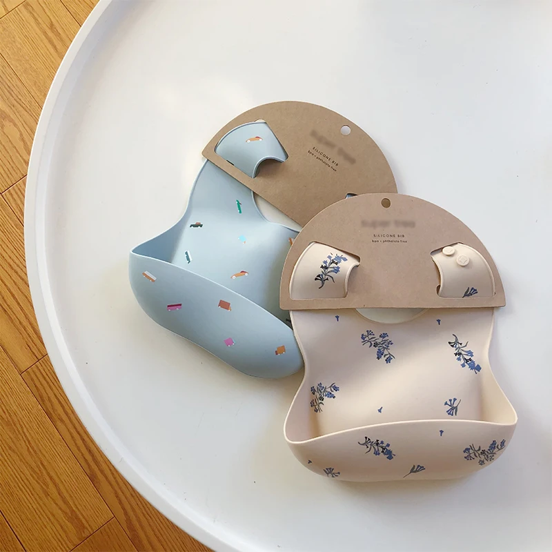 아기 Bibs Ins 스타일 인쇄 방수 부드러운 실리콘 - Waterproof Baby Bibs Silicone 리뷰 및 가격