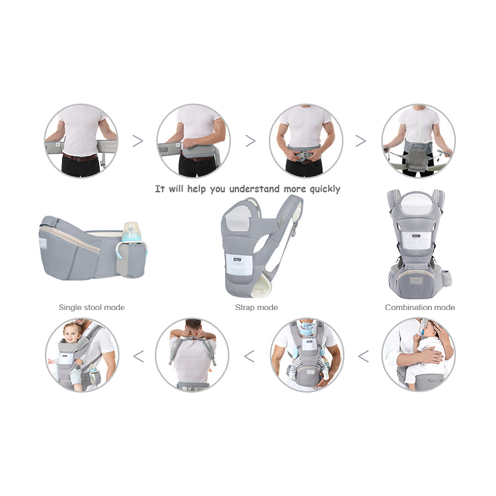 베이비 캐리어 인체 공학적 유아 다기능 허리 의자 신생 - Ergonomic Baby Carrier Newborn To Toddler 리뷰 및 가격
