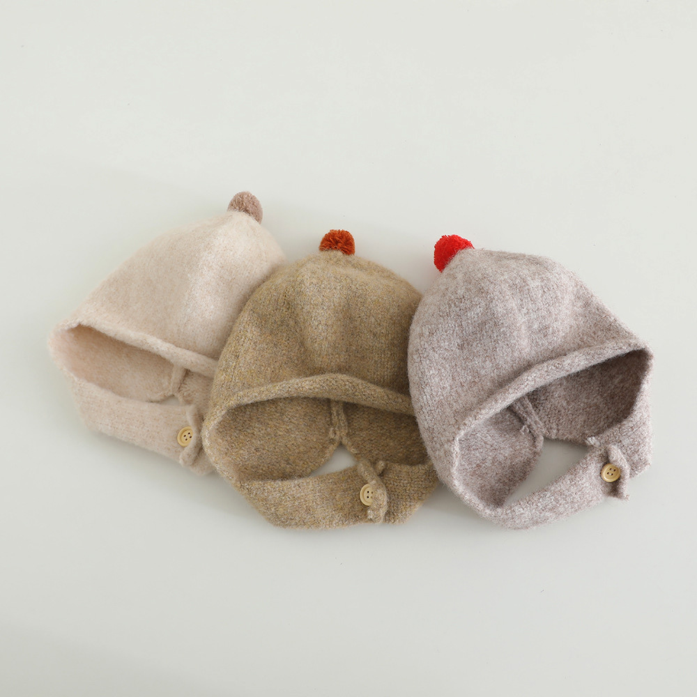 겨울 니트 아기 귀마개 모자 귀여운 폼폼 유아 비니 캡 - Infant Beanie Hat With Ears 리뷰 및 가격