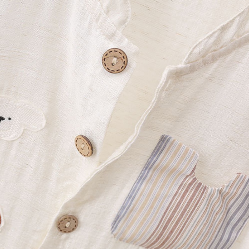 2026 여름 만화 곰 프린트 3M-3Y 아기 롬퍼 넓 - Baby Summer Linen Sleeveless Jumpsuit 리뷰 및 가격