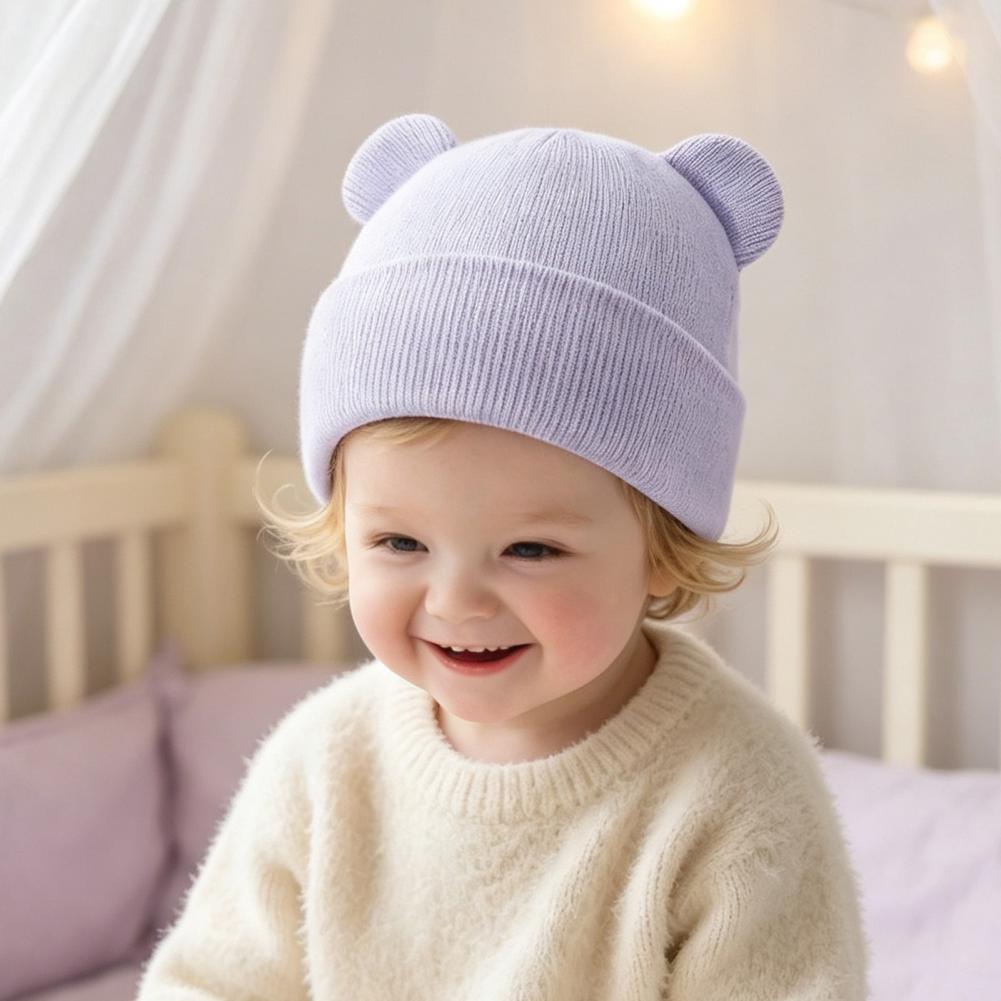 아기 겨울 모자 유아 액세서리 아기 겨울 니트 모자 곰 - Infant Beanie Hat With Ears 리뷰 및 가격