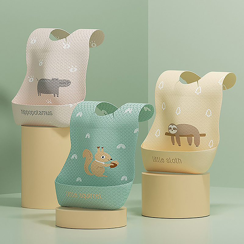 일회용 어린이 턱받이 만화 타올, 방수 조절 가능한 음 - Waterproof Baby Bibs Silicone 리뷰 및 가격