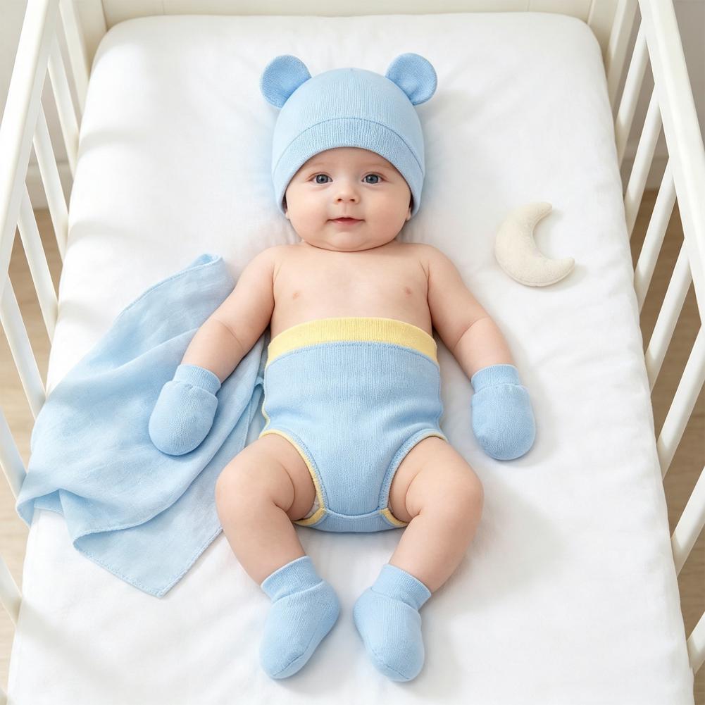 신생아 발 보호대, 신생아 모자 및 장갑 세트, 면 소 - Infant Beanie Hat With Ears 리뷰 및 가격