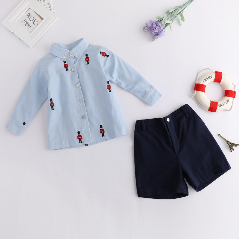 소년 스페인어 복장 아기 옷 유아 위쪽 및 아래쪽 세트 - Baby Boy Suit Set Baptism 리뷰 및 가격