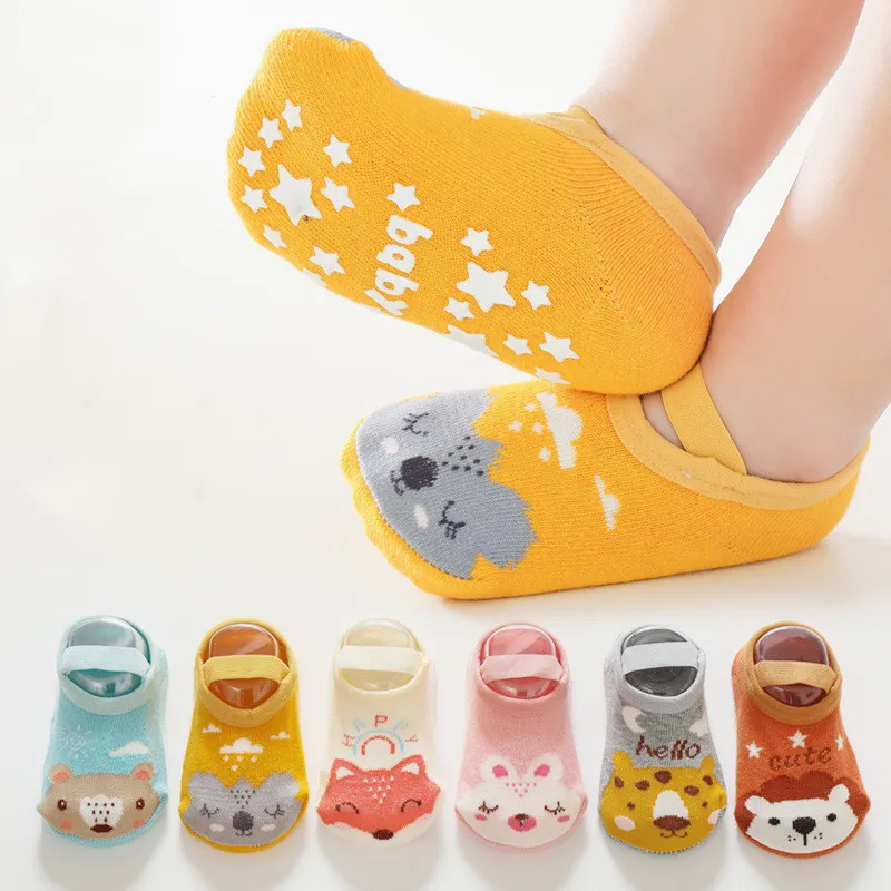 0-3 년 신생아 아기 소녀 소년 양말 미끄럼 방지 면 - Unisex Baby Socks Non Slip 리뷰 및 가격