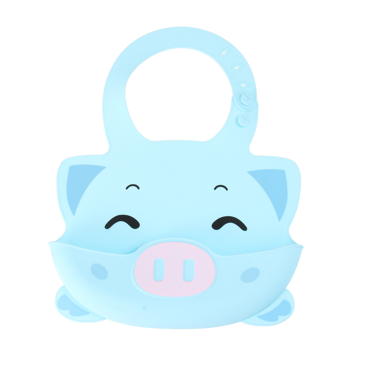 1개입 실리콘 아기 턱받이, 방수 기능, 귀여운 돼지  - Waterproof Baby Bibs Silicone 리뷰 및 가격