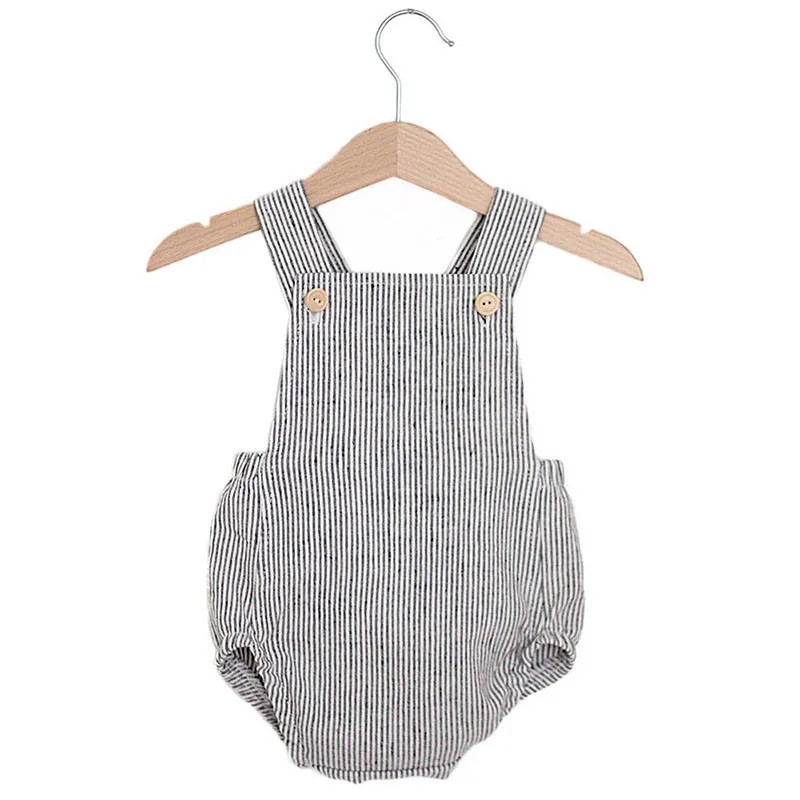 신생아 소년 소녀 Romper 0-2Y 여름 코튼 린넨 - Baby Summer Linen Sleeveless Jumpsuit 리뷰 및 가격